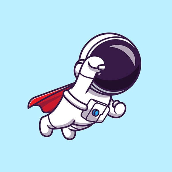 Cute Astronout